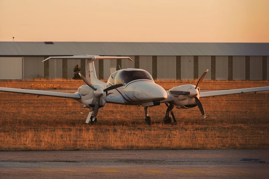 Luxury private jet on tarmac at sunset representing the ultimate in private aviation travel